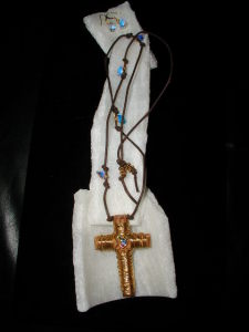 Cross Necklace & Earring Set